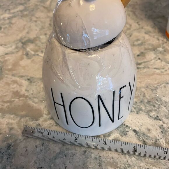 Rae Dunn Artisan Collection Ceramic Honey Pot Container - Picture 5 of 8